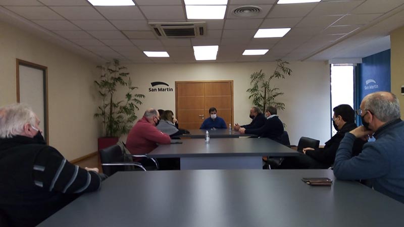 La entidad y el municipio analizaron medidas y herramientas para apoyar a las MiPyMEs de San Martín